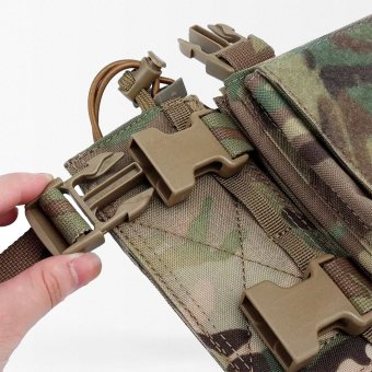 H harness chest rig with mag pouches "Elyt"