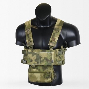 H harness chest rig with mag pouches "Elyt"