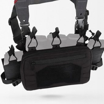 Laser cut molle chest rig "YKD"