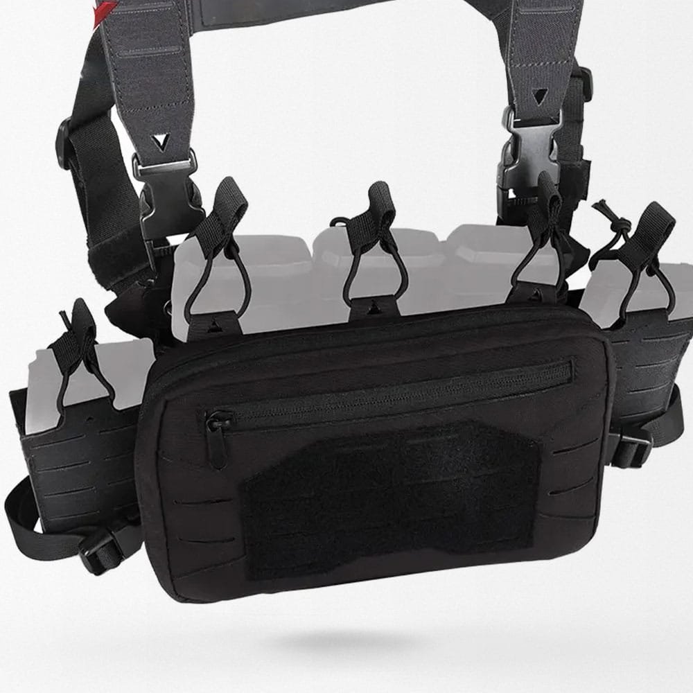 Laser cut molle chest rig "YKD"