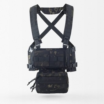 Harnais de poitrine Micro mk3 Multicam Noir