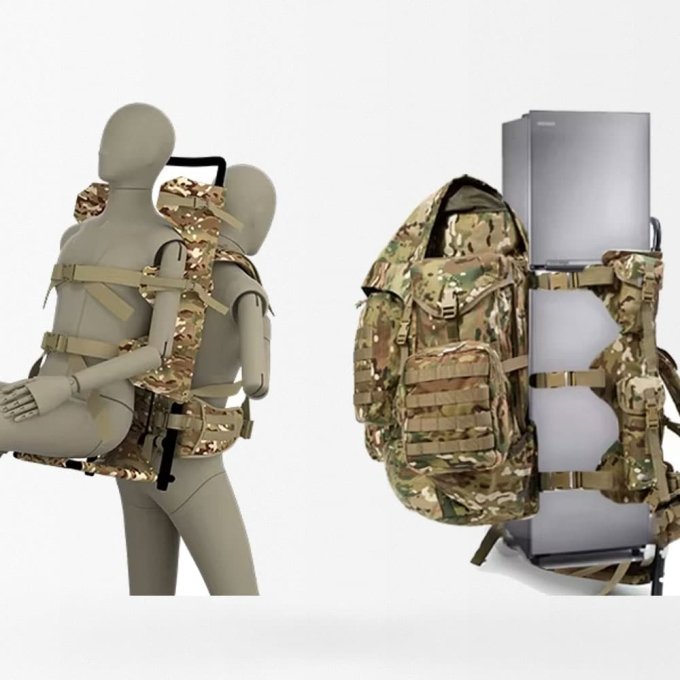 Sac à dos tactique Multicam avec cadre interne – Image 10
