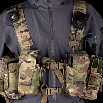 Minimalist chest rig for ar15 type mags (5.56)