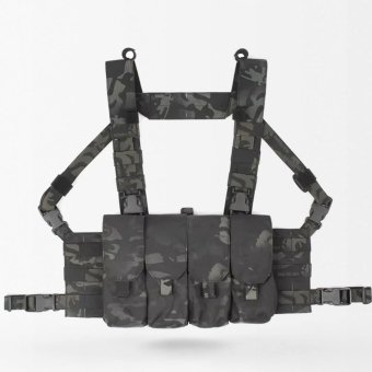 Plaque de poitrine Modern Chicom Multicam Noir