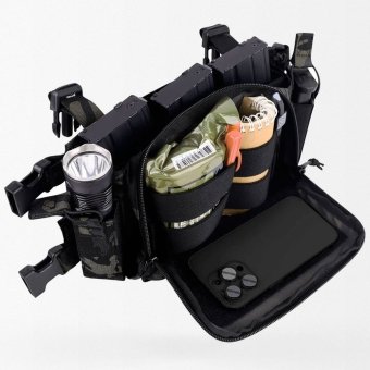 Multicam black micro chest rig "D3CRM"