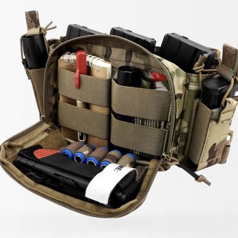 Multicam micro chest rig "D3CRM"