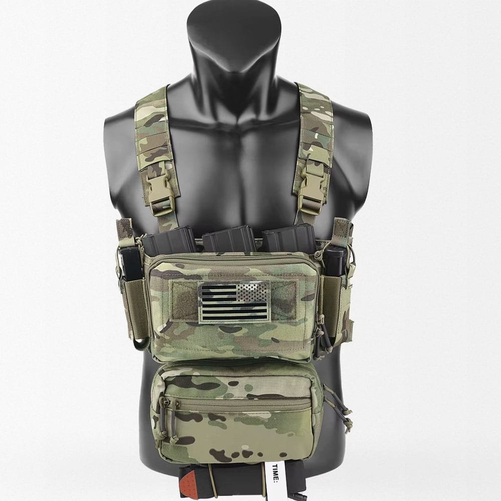 Multicam micro chest rig "D3CRM"
