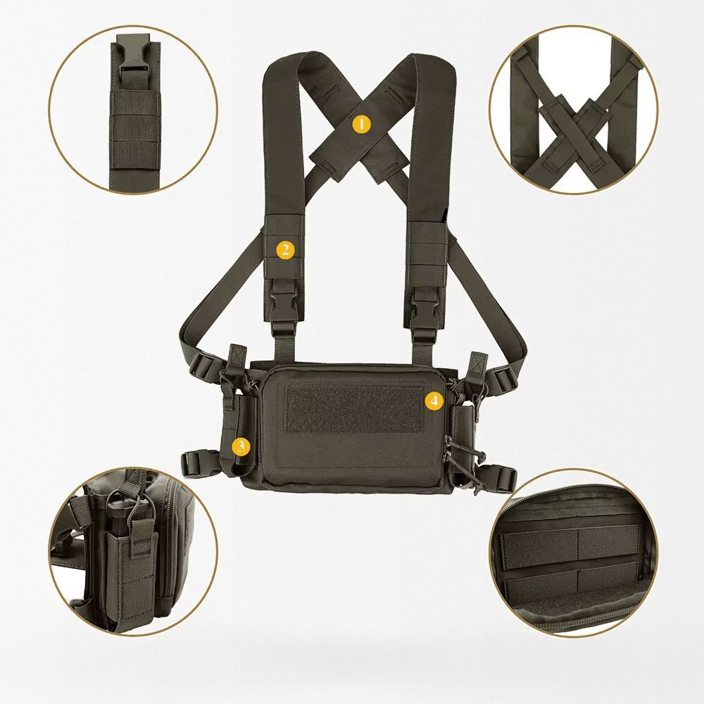 Ranger Green micro chest rig "D3CRM"