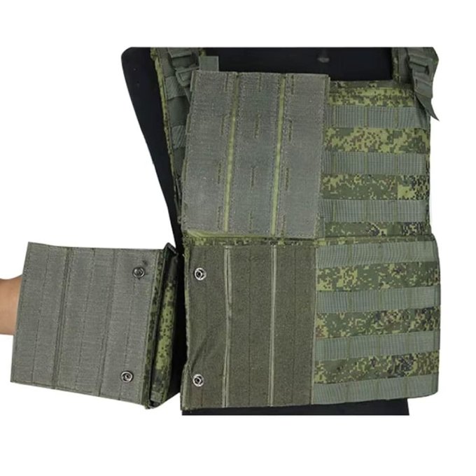 Russian Modular chest rig with front and back plates "6B46"