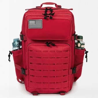Sac à dos de sport tactique 50L Rouge