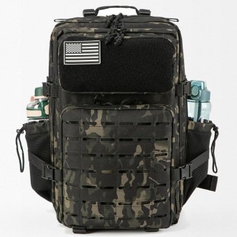 Sac à dos de sport tactique 50L Multicam Noir
