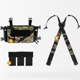 Tiger Stripes micro chest rig "D3CRM"
