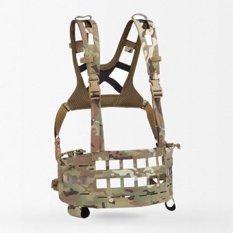 Ultra light chest rig" SPC" - Laser Cut Molle