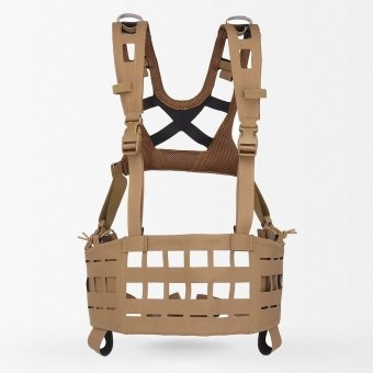 Ultra light chest rig" SPC" - Laser Cut Molle