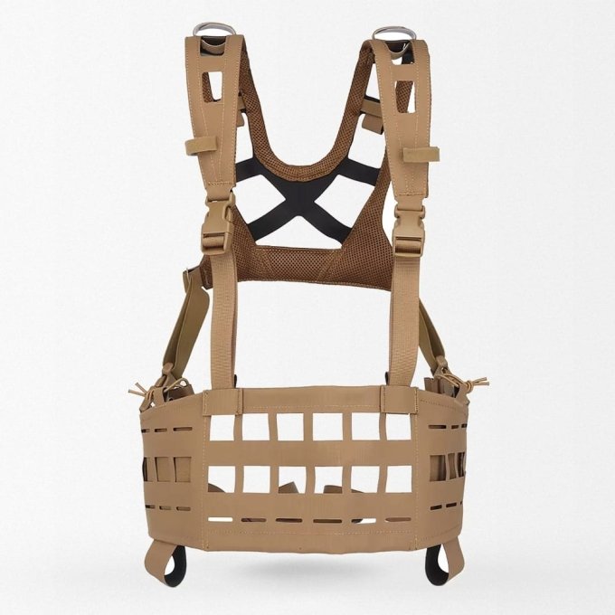 Ultra light chest rig" SPC" - Laser Cut Molle