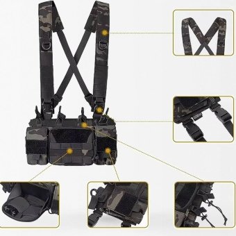X harness quick release chest rig "Tigris"