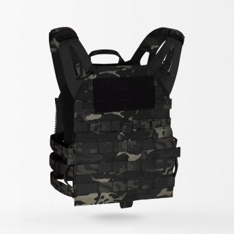 Concealable 10x12 plate carrier