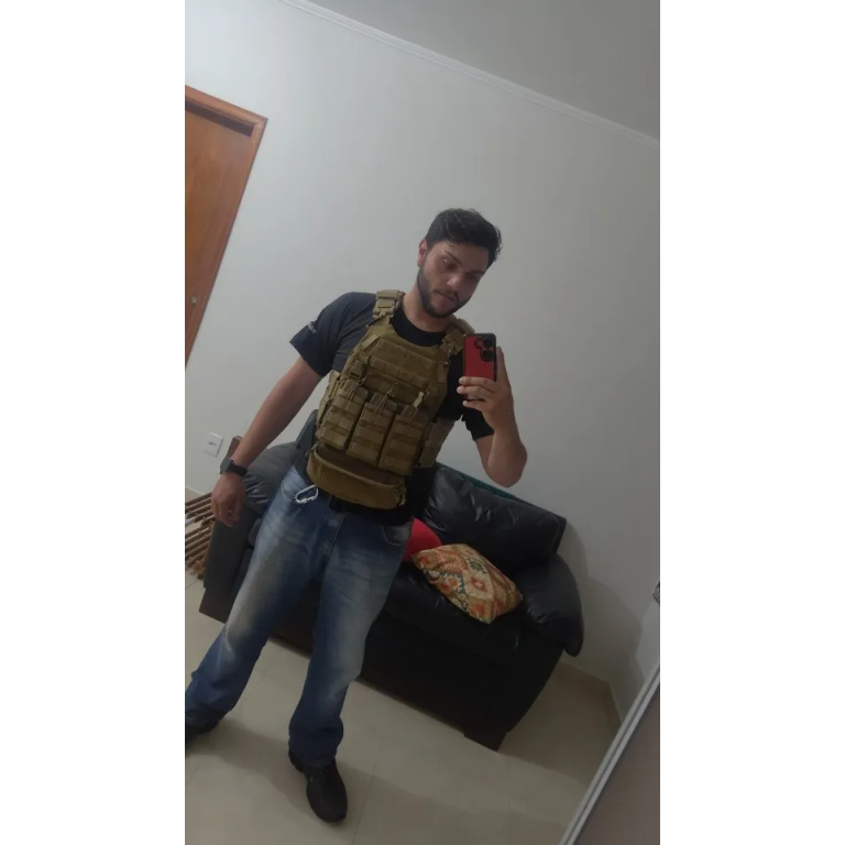 Gilet porte-plaque tactique avec poches pour chargeurs photo review