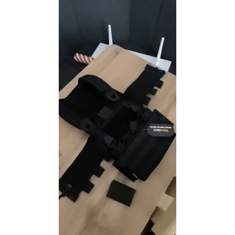 Gilet porte-plaques Airsoft FCSK photo review