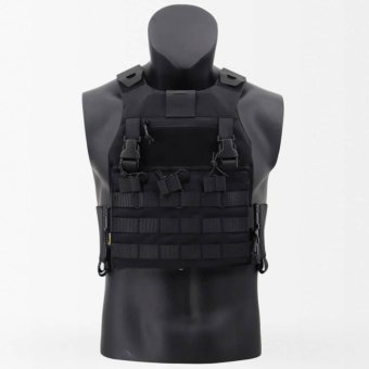 Porte-plaque Airsoft FCSK Noir