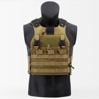 Porte-plaque Airsoft FCSK Desert Tan