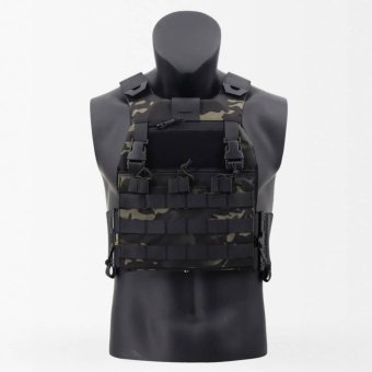 Porte-plaque Airsoft FCSK Multicam Noir