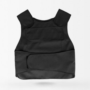 Black Concealable Plate Carrier Vest