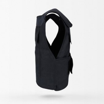 Black Concealable Plate Carrier Vest
