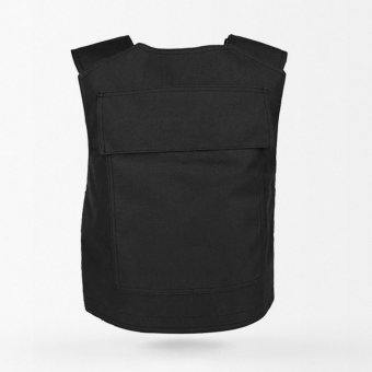 Black Concealable Plate Carrier Vest