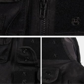 Black Tactical Load Bearing Vest