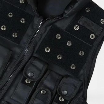 Black Tactical Load Bearing Vest