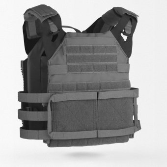 Porte-plaques JPC 2.0 Gris