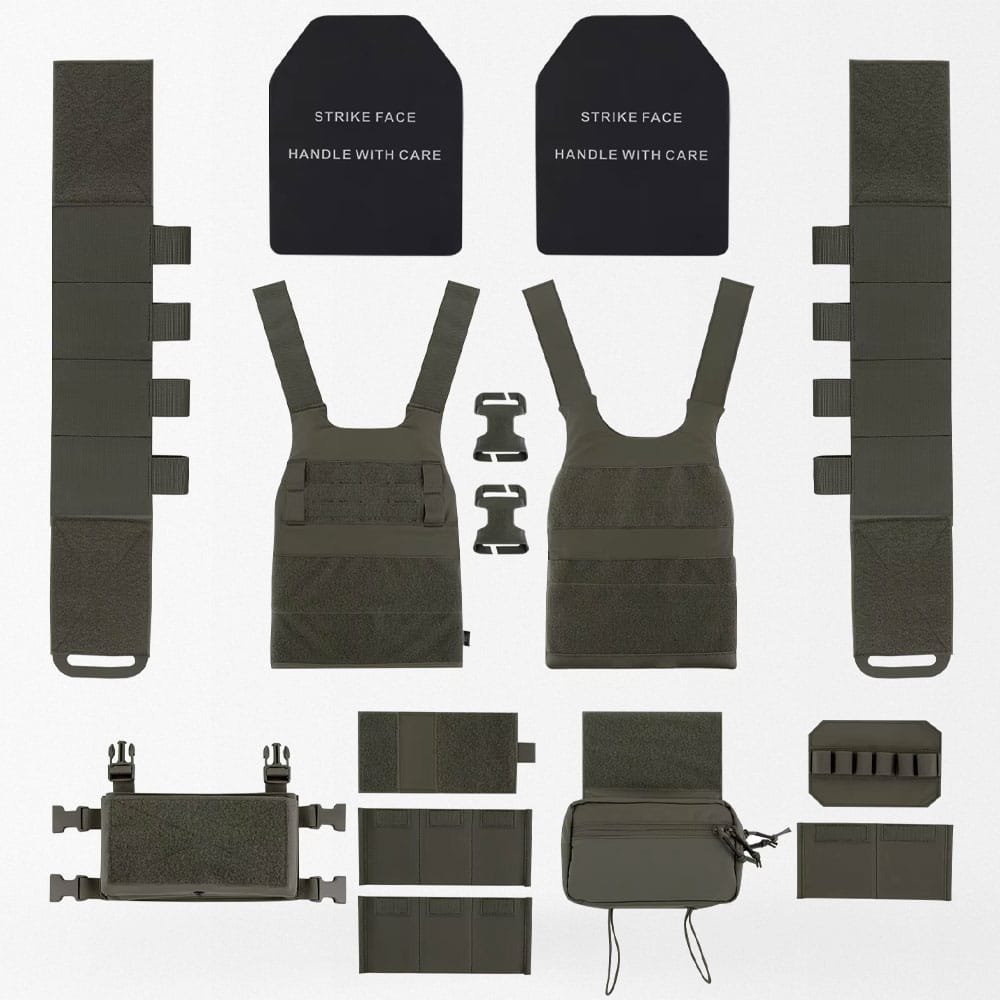 Krydex low vis slick plate carrier