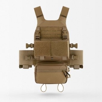 Krydex low vis slick plate carrier