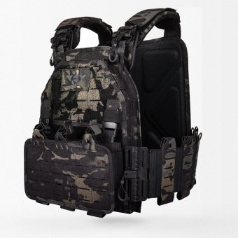 Lightweight Multicam Black Plate Carrier