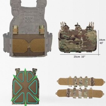 Lightweight Multicam Plate Carrier