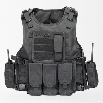 Military Vest With Mag Pouches