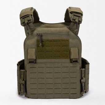 Plate carrier with side plates