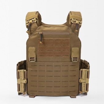 Plate carrier with side plates