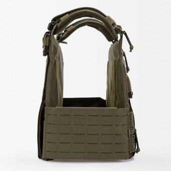 Plate carrier with side plates
