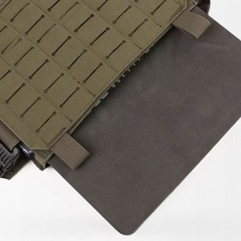 Plate carrier with side plates