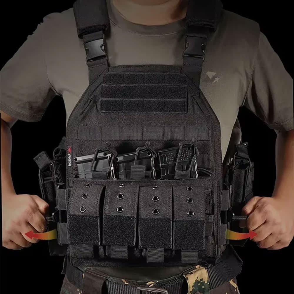 Quick release plate carrier