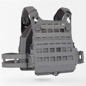 Porte-plaques SPC Gris