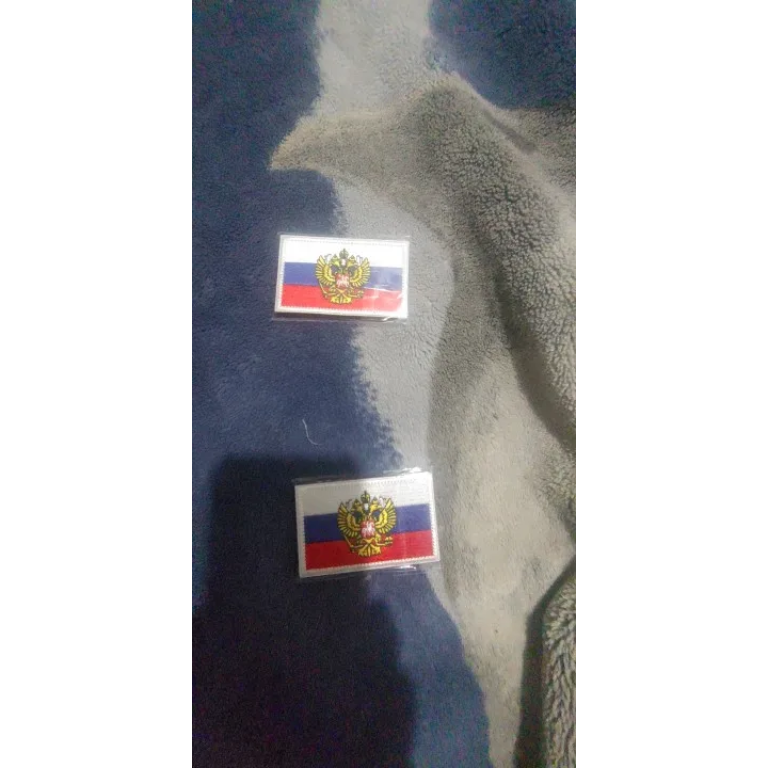Patch militaire drapeau russe – blason officiel photo review