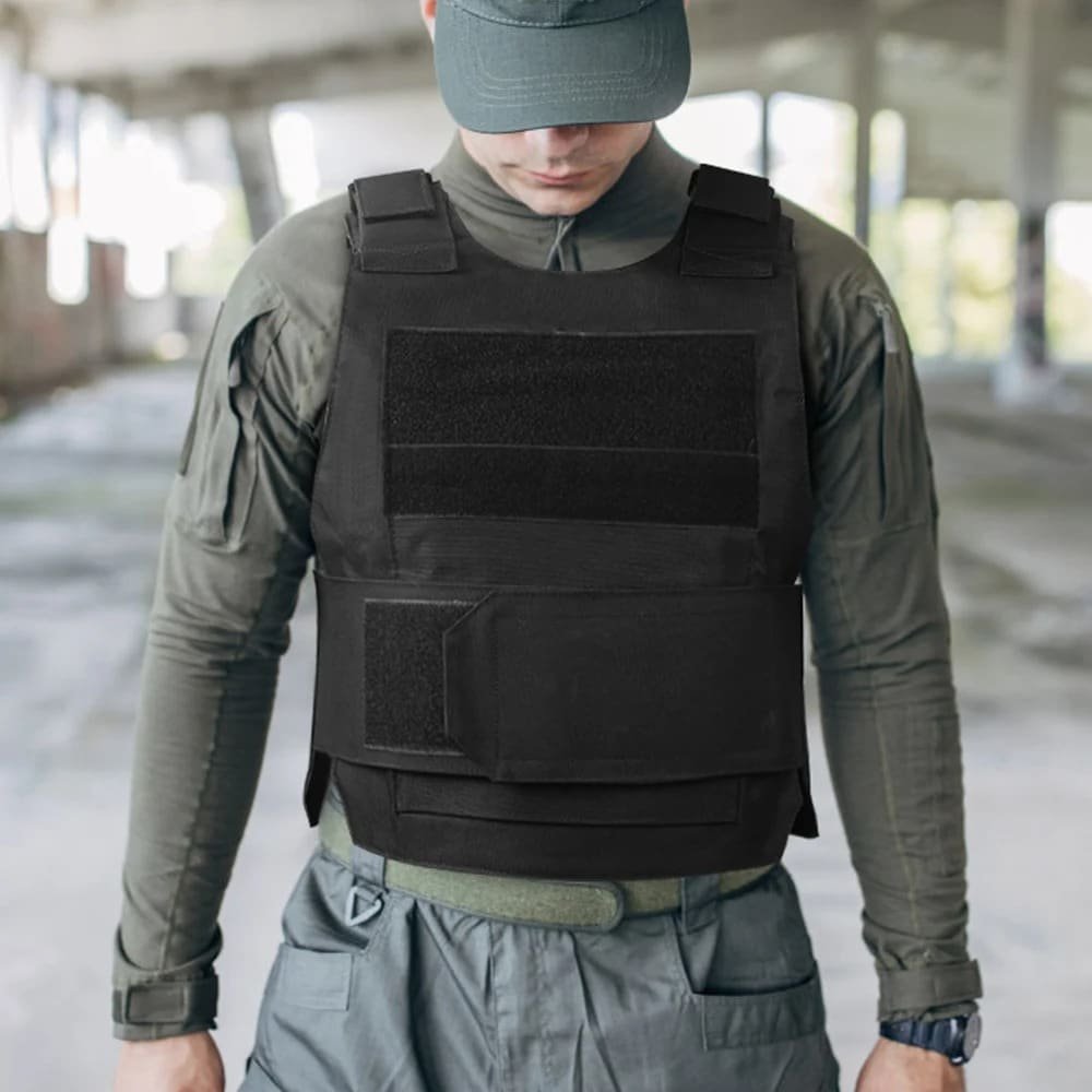 Black Tactical Vest for Paintball