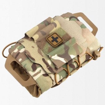 Gilet tactique Poche médicale Multicam