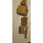 Ceinture tactique rembourrée avec pochette et boucle porte-clés photo review