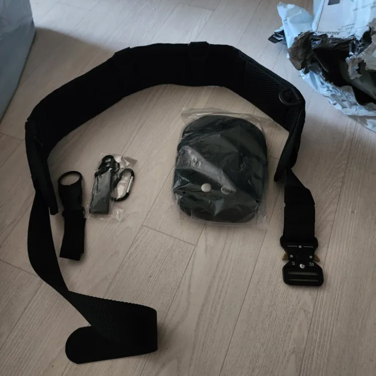 Ceinture tactique rembourrée avec pochette photo review