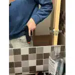 Holster droit pour Glock 17 avec portes-chargeurs 9 mm photo review