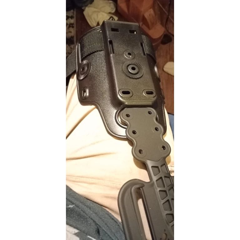 Plateforme cuisse pour holster Glock photo review